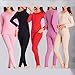 HGps8w Thermal Underwear for Women Ultra-Soft Base Layer Sets Plus Size Top & Bottom Pajamas Cold Weather Long Johns