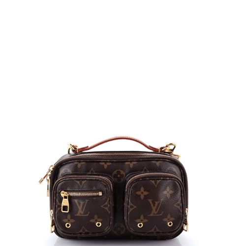 Louis Vuitton Monogram Crossbody Bag Brown