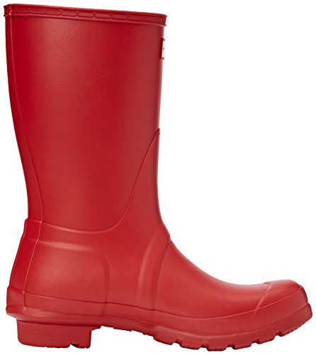 Hunter Womens Original Short Military Red Rain Boot - 6 B(M) Us #TOP5