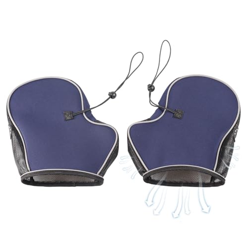 Monectores de manillar de la motocicleta Muff, Monectores del manillar de la motocicleta - Guantes de ciclismo a prueba de agua a prueba de viento - Accesorios de motocicletas, manejo de manillar tran