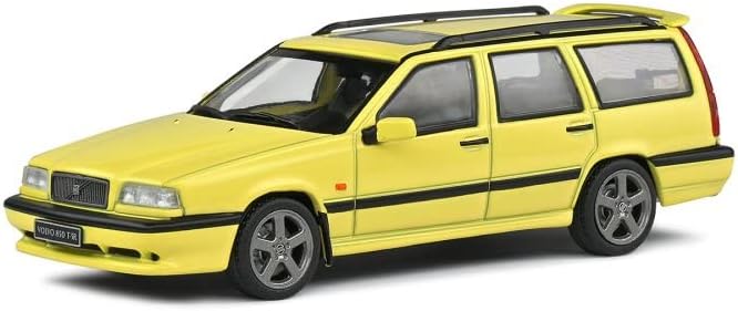 1995 Volvo T5R, Yellow - Solido S4310601-1/43 Scale Diecast Model Car