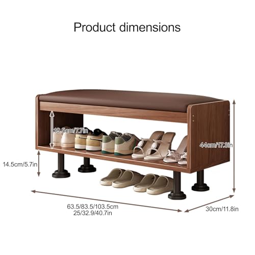 Meuble à chaussures multifonction peu encombrant pour rangement chambre