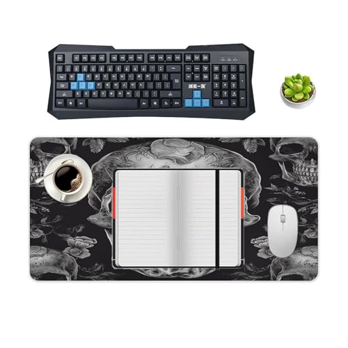 Pad Mouse Grande Estilo Calavera Antideslizante 30x60 cm miniatura 4