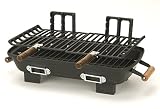 NEW Marsh Allen 30052 Cast Iron Hibachi Charcoal Grill 10 by 18-Inch Camping .#GH45843 3468-T34562FD541028