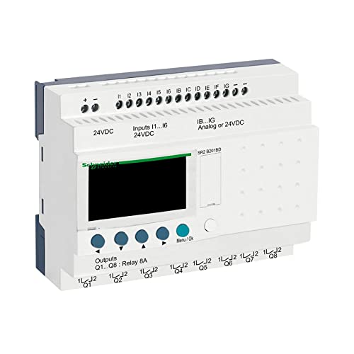 ZELIO II 12E/8R 24CC relais programmable 24V pour gestion horaire
