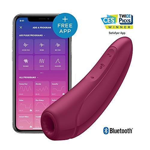 Satisfyer Curvy 1 Connect App Rosarot met app - Afbeelding 3