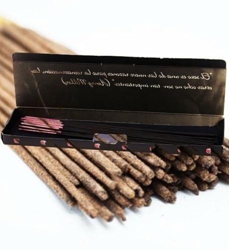 TENTACION Erotic Incense with Pheromones – Red Fruit Scented for Sensual Atmosphere – 20 Sticks for Intimate Climax Enhancement
