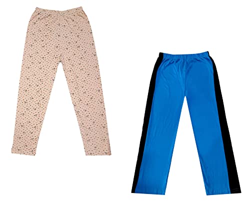 Image of indi weaves Boys and Girls Cotton Solid and Printed Pyjama /Pant /Trackpants