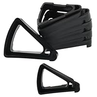 yyangz 12PCS Flower Pot Breathable Spacer Small Flower Pot Foot Mat Bottom Ventilation Anti Root Rot Mat Used for Balancing Flower Pot Large Outdoor Planting Tall Block Bottom Bracket Black