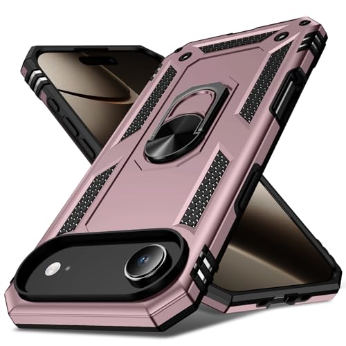Korecase for iPhone 17 Air Case 6.5" Rose Gold Military Shockproof