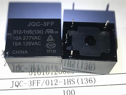 Relais JQC-3FF 012-1HS(136) T73 12VDC 10A pour circuit imprimé PCB