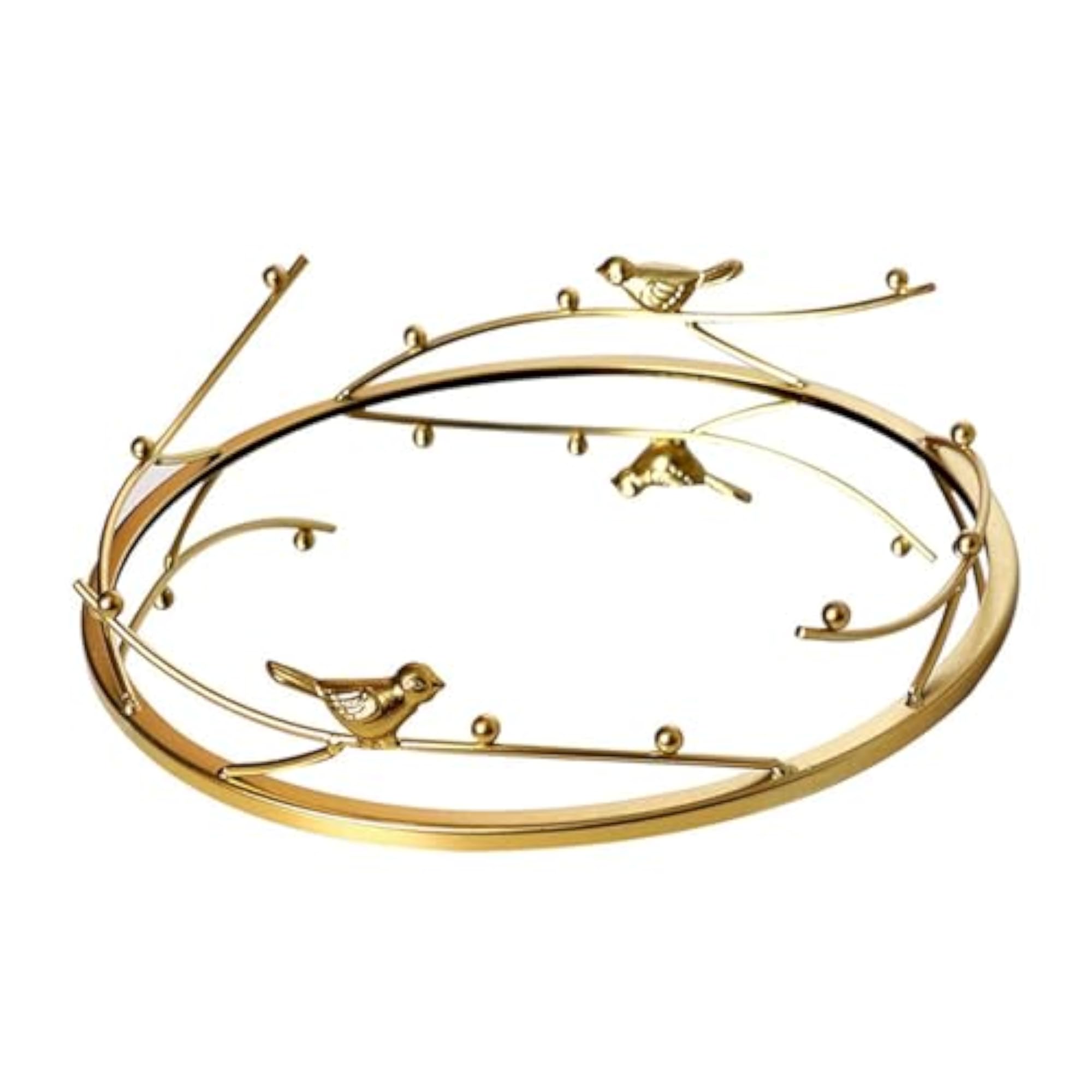 Decorative Mirror Tray Centrepiece Serving Tray for Cosmetic
