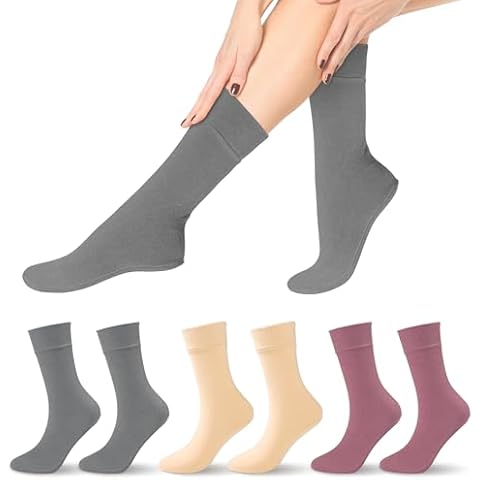 6 Pcs Castor Oil Pack Wrap for Feet, Castor Oil Pack Wrap Organic Cotton for Women，Castor Oil Pack Kit for Feet Arthritis and Feet Tingling feet Cracking, Moisturizing Feet Long(Oil are Not Include) Cover