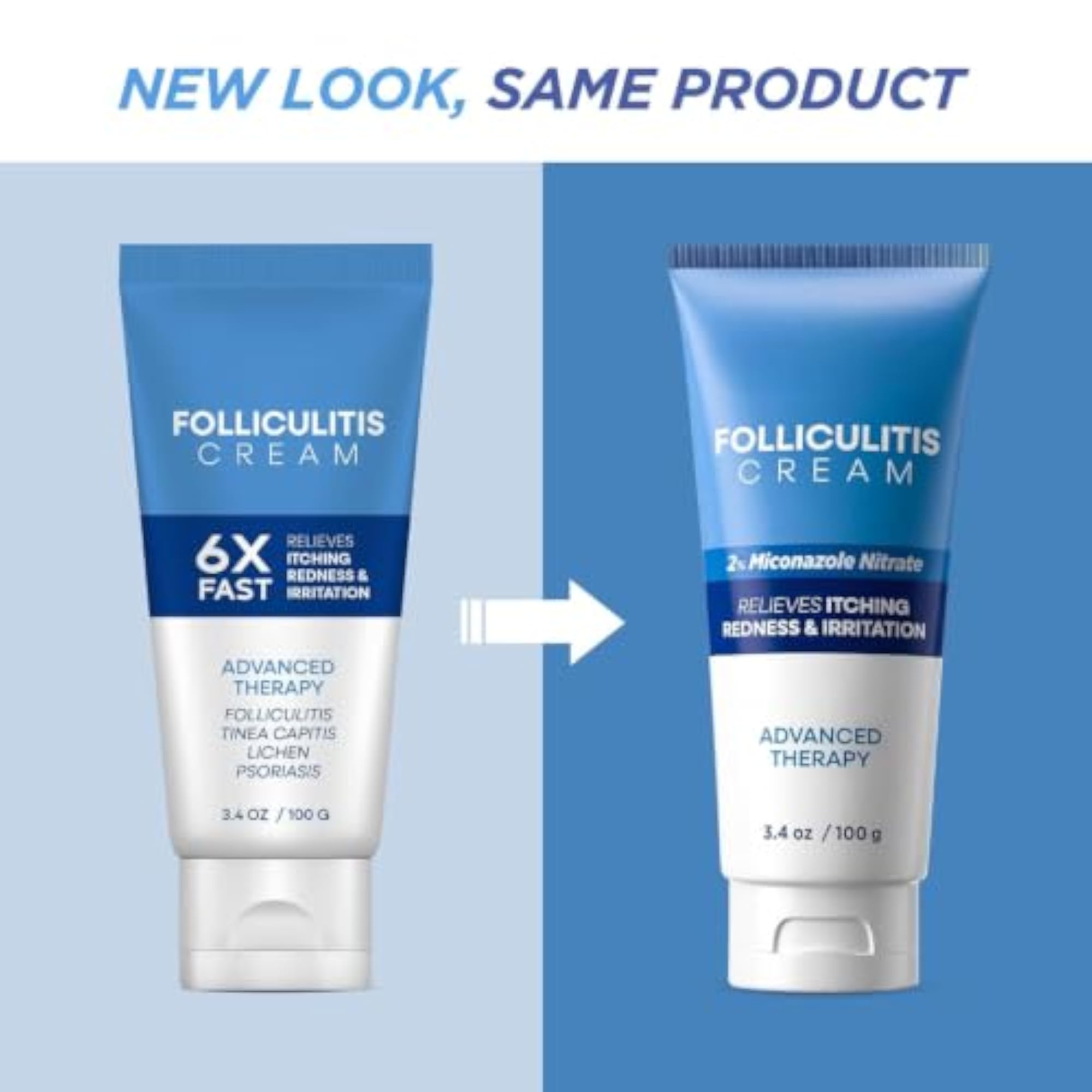 Advanced Folliculitis Cream for Skin Irritation