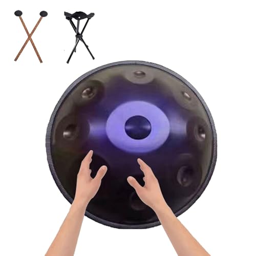 �v���~�A���X�`�[���n���h�h�����A22�C���`�A9/10/12�m�[�gD�}�C�i�[�n���h�p���y��A��l�Ǝq���p�̃X�`�[���n���h�p���h�����A432Hz / 440Hz�n���h�h�����Ŋy��(Dark purple,9 notes(432HZ))