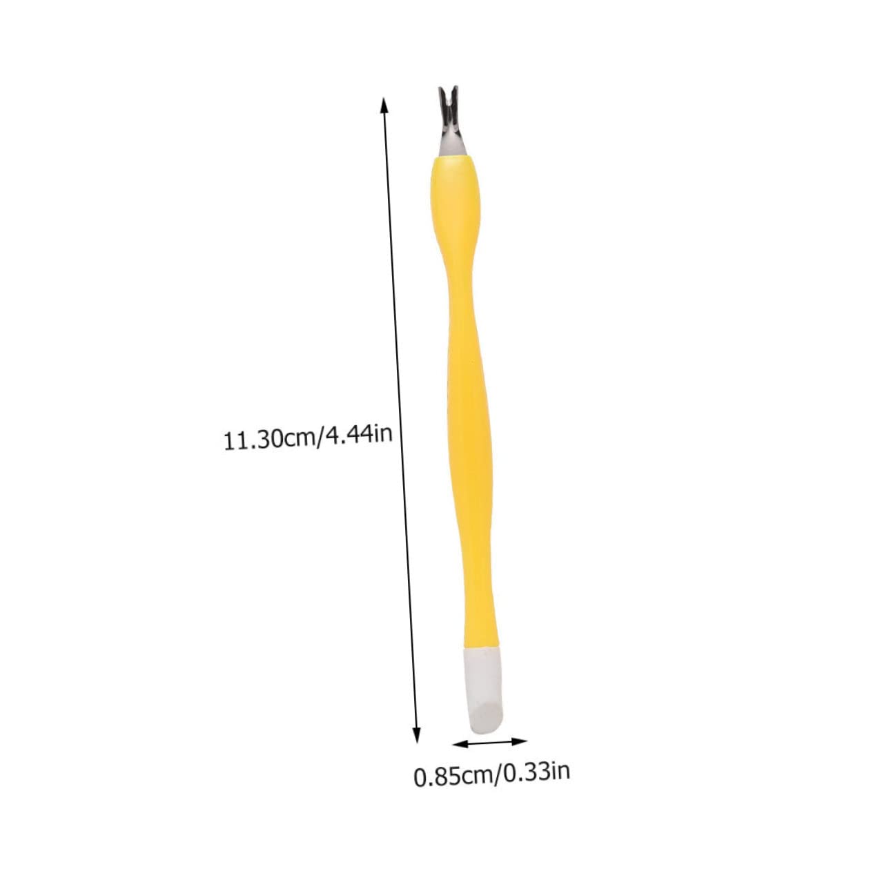 Gogogmee 15pcs Nail Care Tools Set Cuticle Trimmer Nail Art Pen Polish Remover Forks Scissors Trimmers Tools Random Color