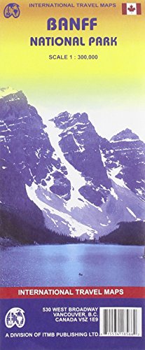 Banff National Park (Canada) 1:300,000 Recreation Map (International Travel Maps)
