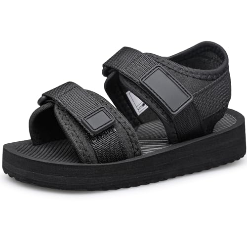 Image of BNV Toddler Little Kid Sandals Boys Girls Adjustable Strap Open-Toe Summer Outdoor Unisex Child Sport Beach Sandals(Toddler /Little Kid /Big Kid)