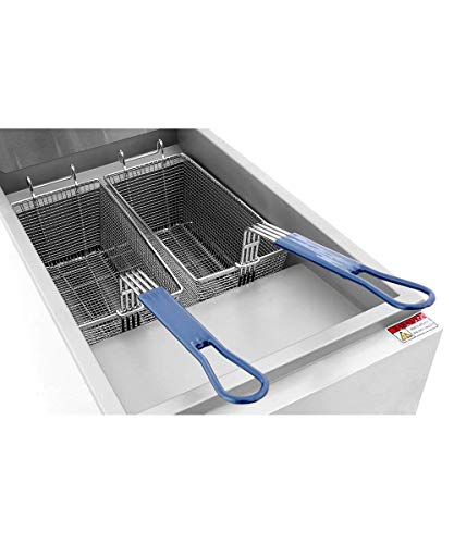 Cook Rite ATFS-40(NG) Cookrite Atfs-40 Commercial Deep Fryer With Baskets 3 Tube Stainless Steel Natural Gas Floor Fryers-102000 Btu thumb #6