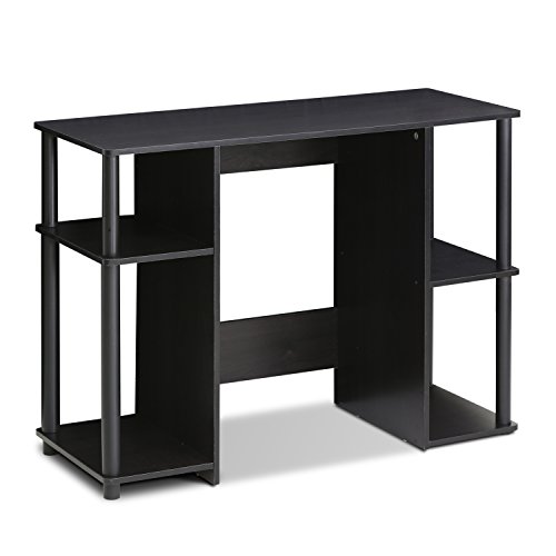 Furinno JAYA Computer Study Desk,Open Storage, Espresso