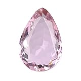 GEMHUB 69.50 Ct Brazilian Baby Pink Topaz Loose Gemstone Pear Shaped