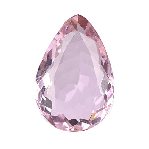 Gemhub 69.50 Ct Brazilian Baby Pink Topaz Loose Gemstone Pear Shaped #TOP25