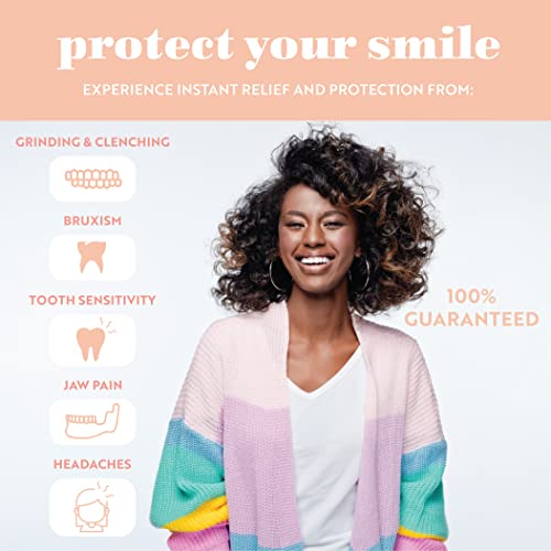 Sleep Peachy Night Guard For Women - Pack Of 2 Mouth Guard For Teeth Grinding, Clenching And Bruxism (Orange) #TOP1