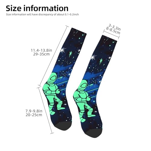 Glow in The Dark Socks Gifts Athletic Socks for Men Running Socks Knee High Socks for Women Stockings Socks4