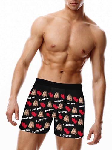 Custom Briefs for Men Briefs with Face On Them Customize Personalized Boxer Briefs with Picture for Men