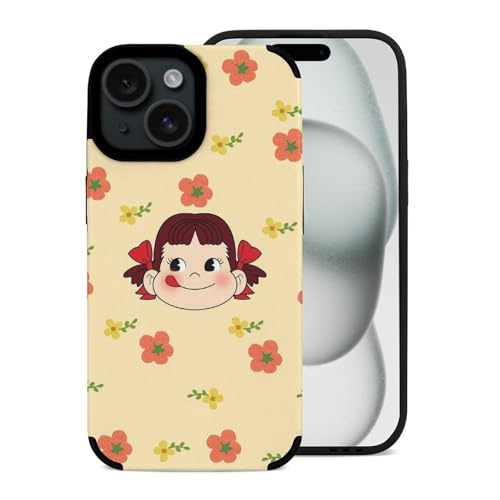 Amazon.co.jp: ペコちゃん 不二家 ミルキー iPhone 15 ケース
