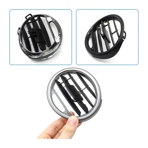Grille d'aération Porsche 987 climatisation console centrale panneau tailles A B C - 3