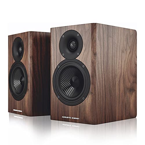 Acoustic Energy AE 500 - Altavoces de estantería (nogal)