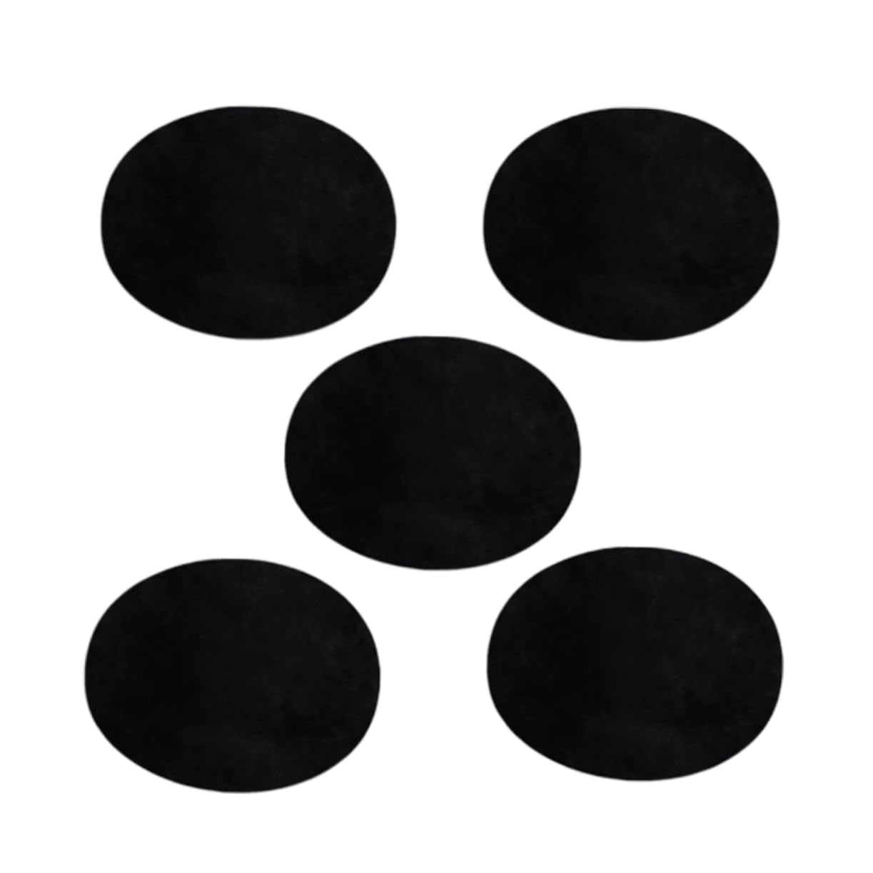 SEWACC 75stücke Wildlederstoff Oval Patches Selbstklebende Aufnäher Für Kleidung Pullover Applikationen Patchwork Zum Reparieren Und Dekorieren Von Textilien