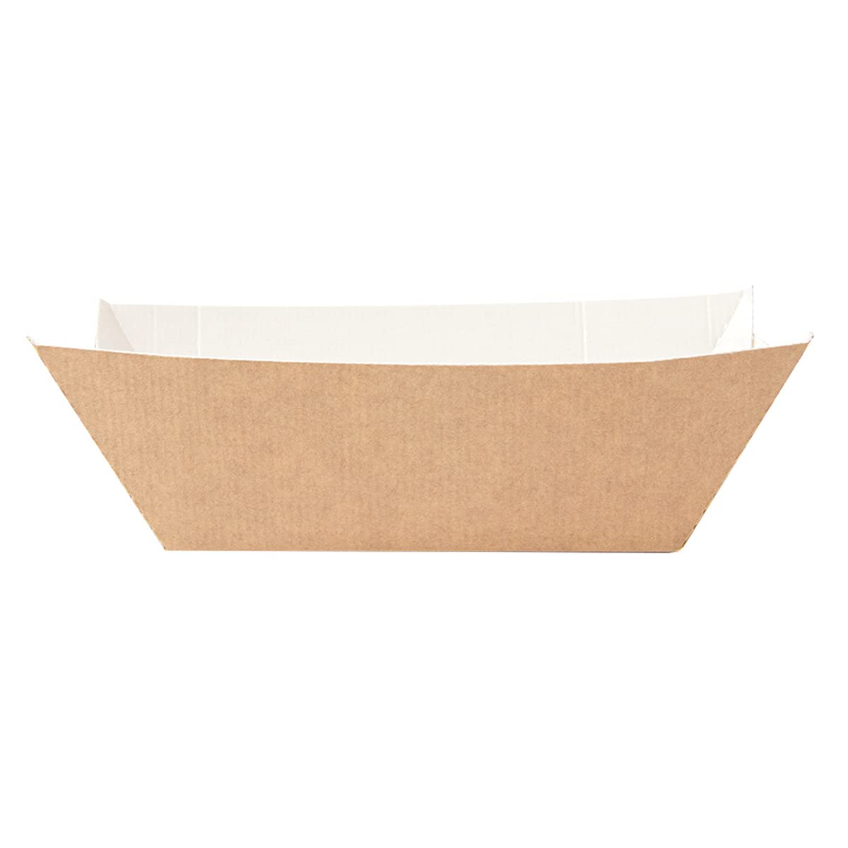 García de Pou 200 unidades - Barquillas 'Thepack' 960 G 220 G M2 10,6X7,2X5,2 Cm Natural Cartón Ondulado Nano-Micro