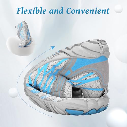 Image of Hike Barefoot Shoes, Pro Barefoot Shoes Women Men Footwear, Athletic Hiking Minimalist Water Shoe Breathable Quick Dry Zero Drop Trail Running Shoe with Non-Slip Sole & Wide Toe Box
