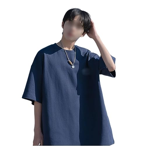 T-shirt japonais respirant coupe ample et manches moyennes anti-chaleur