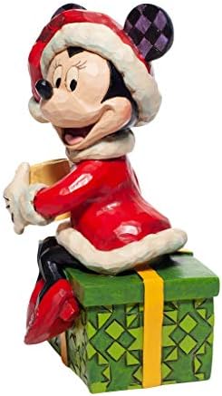 Disney Traditions Minnie With Hot Chocolate Figurine