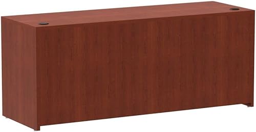 Miniatura 5 de Alera Valencia Series 72 x 24 x 29-12 pulgadas Credenza Shell, marco cereza medioparte superior