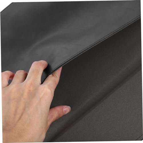 Estuche protector de computadora DOITOOL acabado cuero negro elegante 7