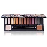SHANY Beachy Vacay 16-Color Eyeshadow Palette - 16 Highly-Pigmented and Long-Lasting Eye Makeup Shad