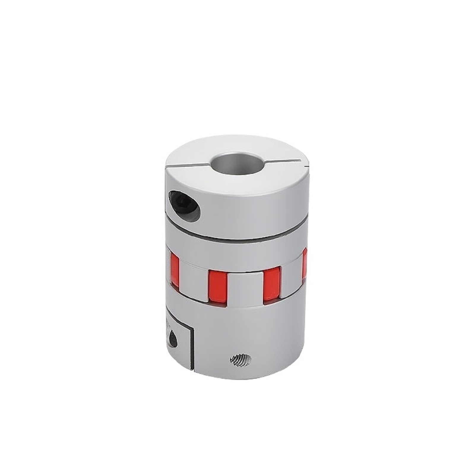 Lyvqzpwlr 8X18mm Cnc Flexible Plum Coupling, Xb D40l55 A 3 Jaws Aluminium Plum Flexible Shaft Coupling Multiple Sizes