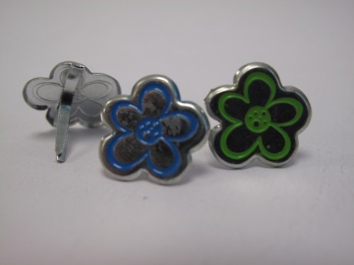 Jackdaw Express 1 x Pack of Multicoloured Brads Paper Fastener 10 Designs to choose Scrapbooking (15 Pc 856154)