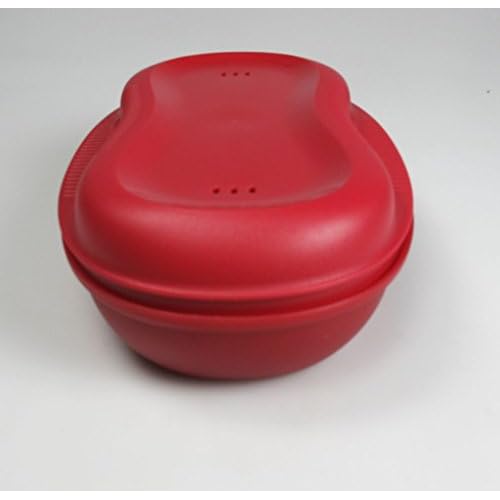 TUPPERWARE Mikrowelle Omelett-Meister rot Omlettwunder Omlette Ei Eier Mikro 7398