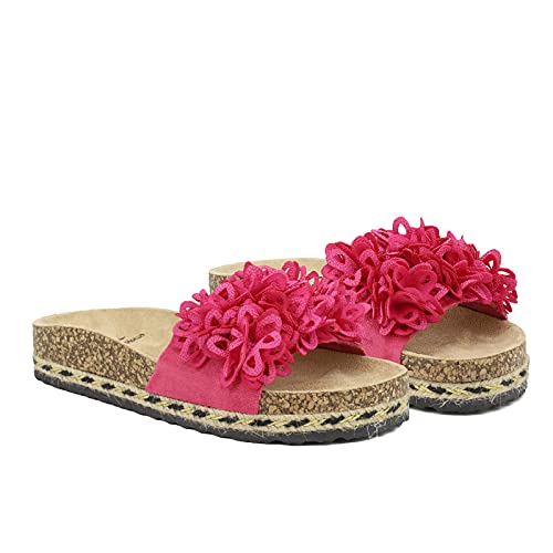 QUEEN HELENA Ciabatte Estive con Zeppa Platform