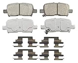 Wagner ThermoQuiet PD865 Ceramic Disc Pad Set, Rear