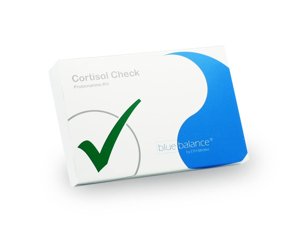 Cortisol Test | Gesundheitstest | Labortest | Selbsttest für Zuhause | Schnelltest | mit Laboranalyse | Burnout | Cortisolmangel
