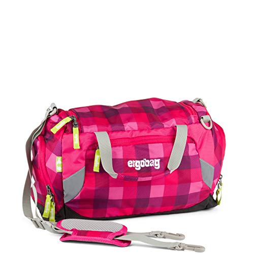 Preisvergleich Produktbild ERGOBAG Sporttasche RhabarBär,Violett (Lila Kontrollen), 40 cm 20 L