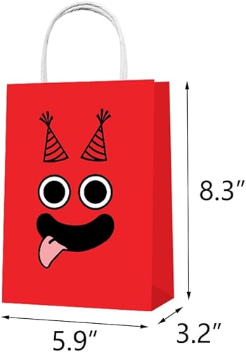 Miniatura 2 de Bolsas de recuerdo de fiesta, 12 unidades para bolsas de regalo de jardín, bolsas de golosinas, bolsas de dulces para jardín temático para niños y