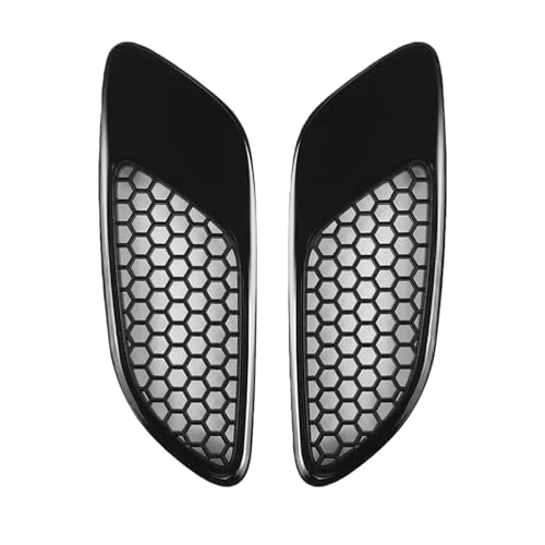 Grille de sortie d'air capot pour BMW E90 E91 E92 E93 2007-2013 écope de capot noir brillant
