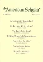 The American Scholar, Autumn 1995 B007MB0RA8 Book Cover